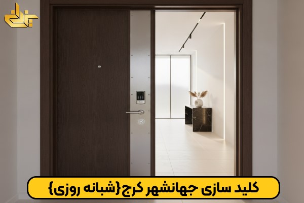 خدمات شبانه روزی کلید سازی جهانشهر کرج – تعمیر و بازگشایی درب