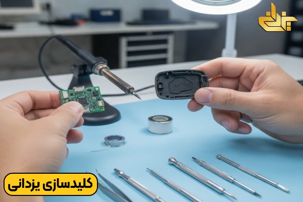 تجهیزات پیشرفته عیب‌یابی و تعمیر ریموت در کلید سازی شهرک محمدیه