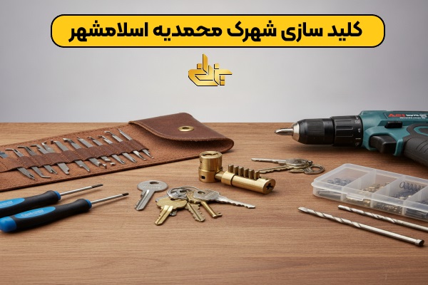 ابزارهای حرفه‌ای کلیدسازی برای تعمیر و ساخت کلید در کلیدسازی شهرک محمدیه