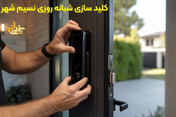 ارائه خدمات تخصصی کلید سازی نسیم شهر به صورت سیار و شبانه روزی در محل