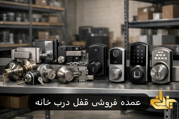 عمده فروشی قفل درب خانه با تنوع قفل‌های ساختمانی، قفل ضدسرقت و قفل دیجیتال در انبار پخش