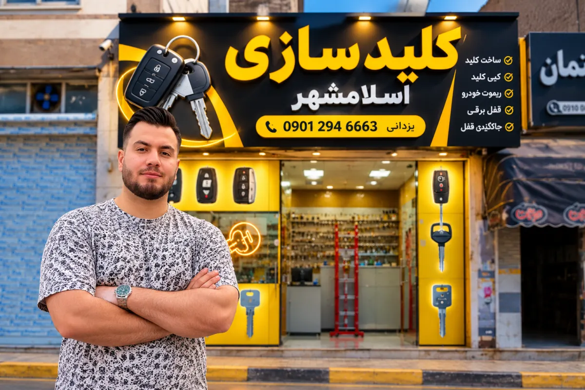 کلید سازی واوان پدرام یزدانی